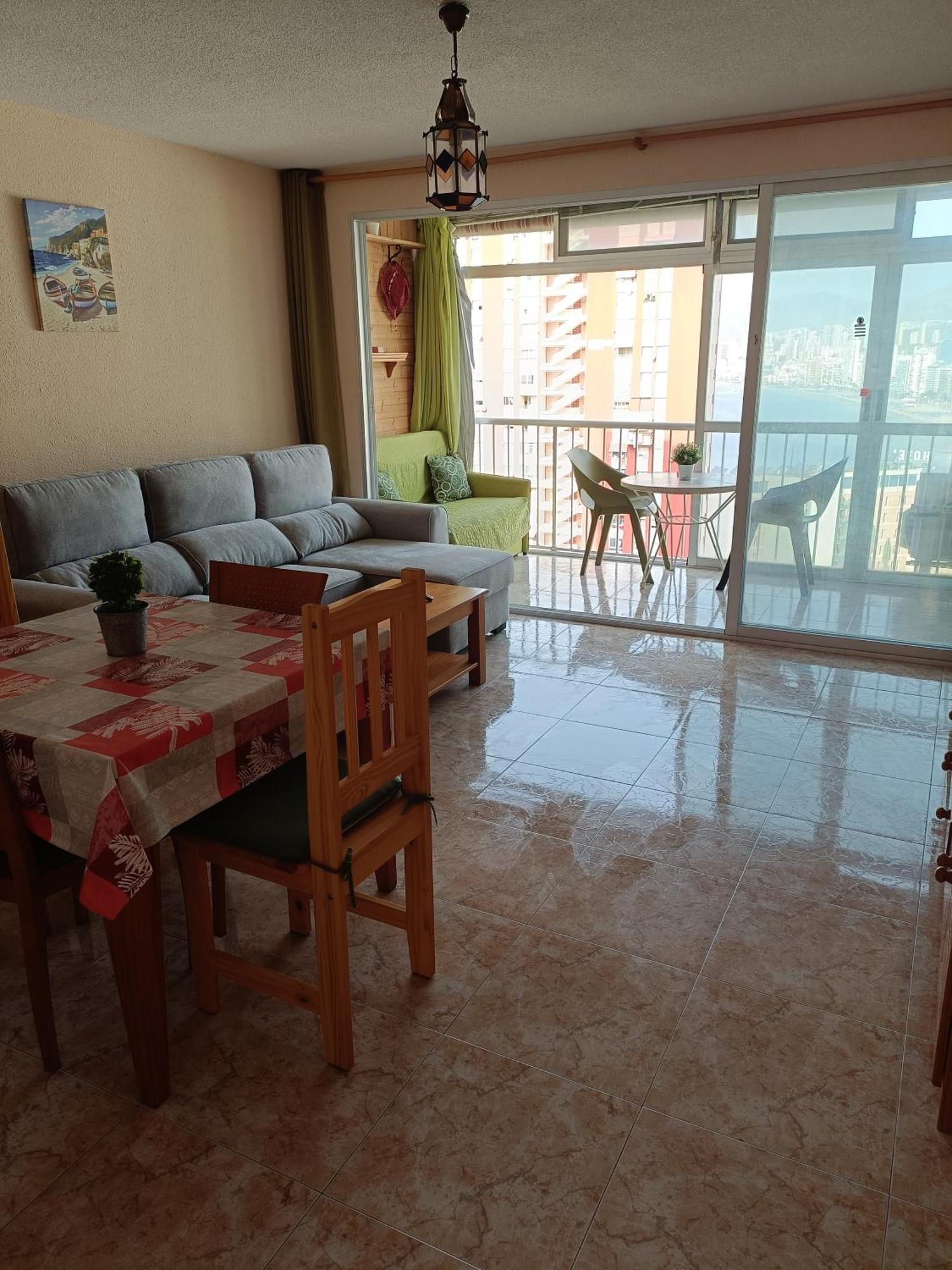 Apartamento Con Vistas A La Playa De Levante Benidorm Eksteriør billede