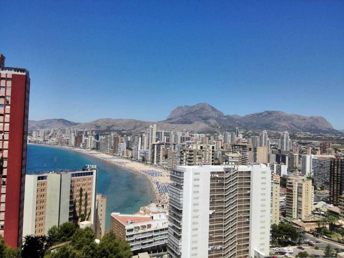 Apartamento Con Vistas A La Playa De Levante Benidorm Eksteriør billede